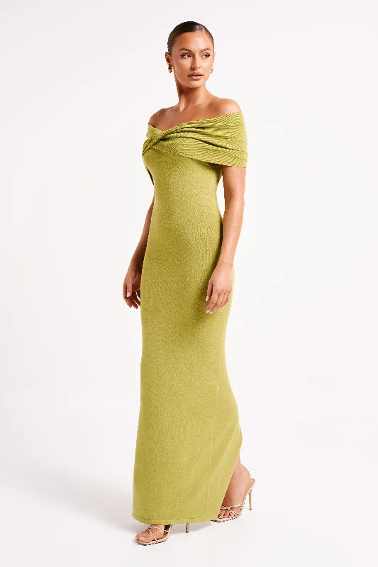 terese-off-shoulder-maxi-dress-parakeet-green