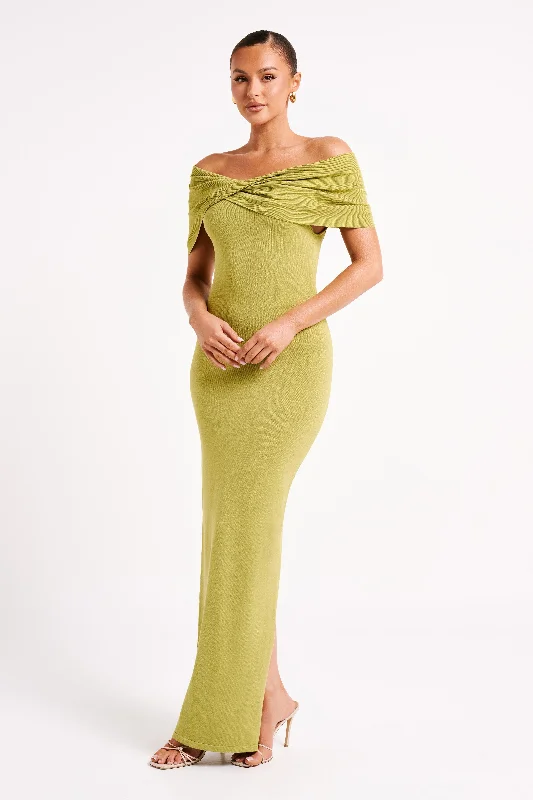 terese-off-shoulder-maxi-dress-parakeet-green