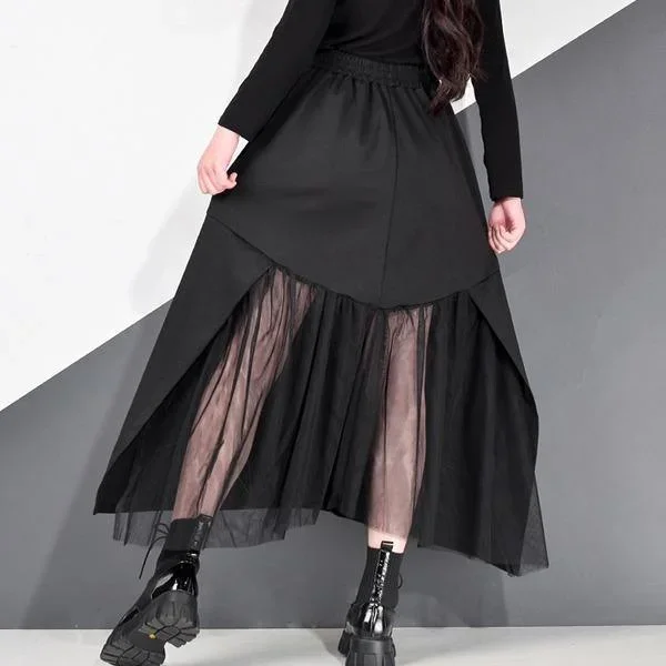 winter-patchwork-casual-style-elegant-minority-loose-skirt