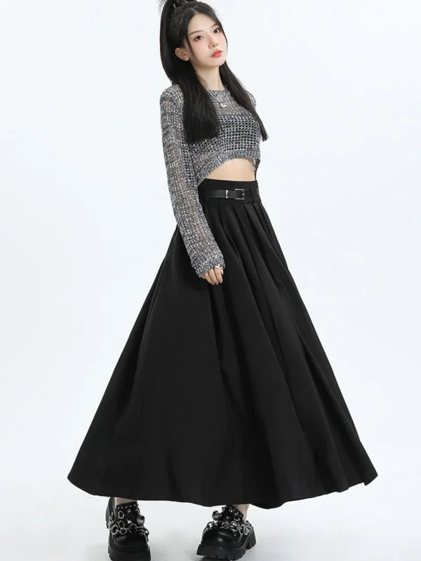 women-s-a-line-pleated-skirt-with-wide-hem