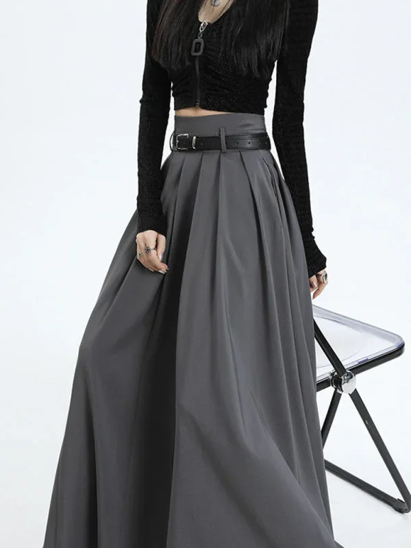 women-s-a-line-pleated-skirt-with-wide-hem